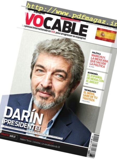 Vocable Espagnol – 24 decembre 2017 Cover