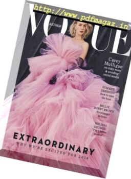 Vogue Australia – January 2018