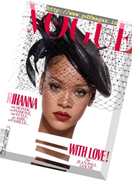 Vogue Paris – decembre 2017 Cover