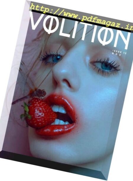 Volition Magazine – November 2017 Cover