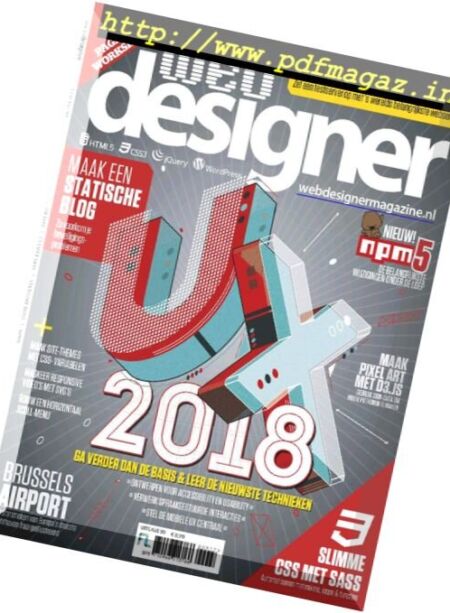 Web Designer Netherlands – Uitgave 99 2017 Cover