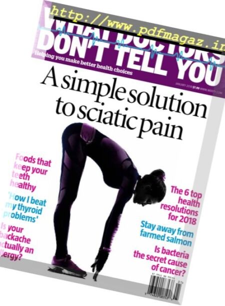What Doctors Don’t Tell You – January 2018 Cover