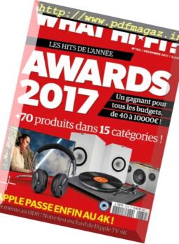 What Hifi France – decembre 2017