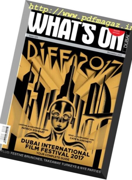 What’s On Dubai – December 2017 Cover