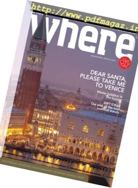 Where Venice – December 2017 Cover