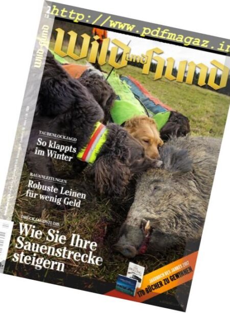 Wild und Hund – 7 Dezember 2017 Cover