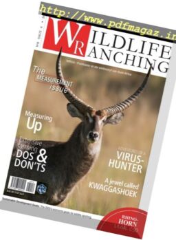 Wildlife Ranching Magazine – December 2017