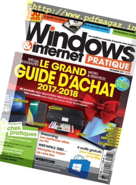 Windows & Internet Pratique – 17 novembre 2017 Cover
