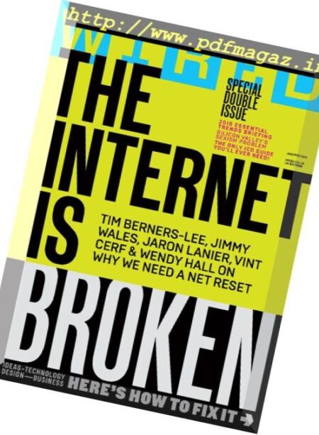 Wired UK – January 2018 Cover