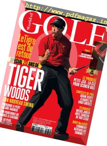 World of Golf France – decembre 2017 Cover