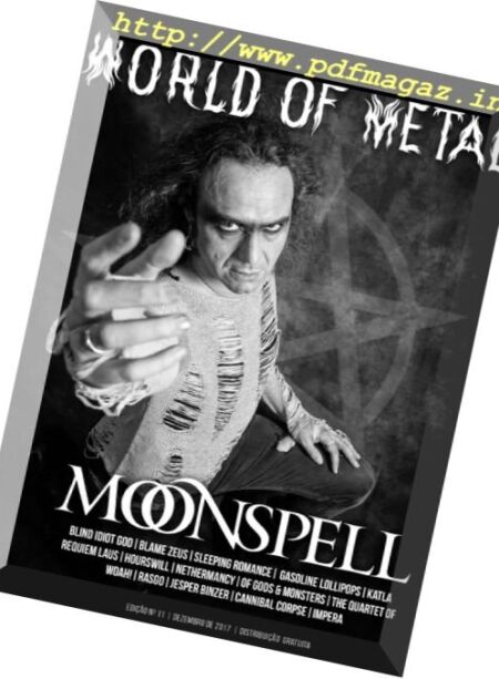 World of Metal – Dezembro 2017 Cover