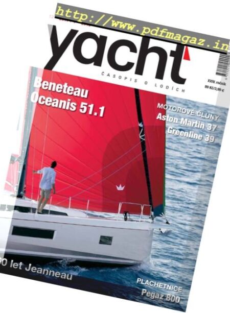 Yacht magazine – prosinec 2017 Cover