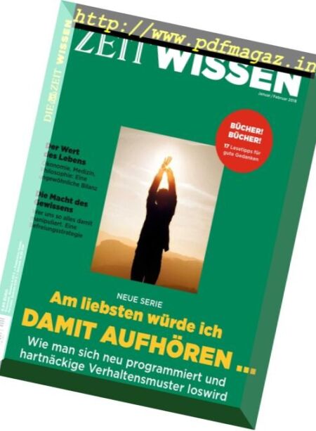 Zeit Wissen – Januar-Februar 2018 Cover