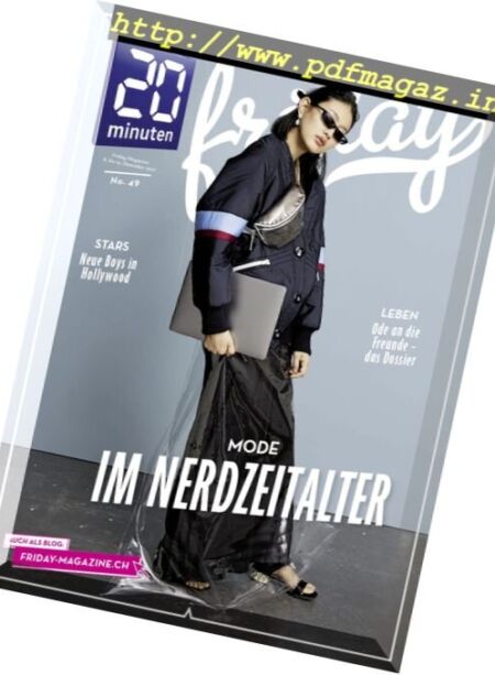 20 Minuten Friday – 8 Dezember 2017 Cover