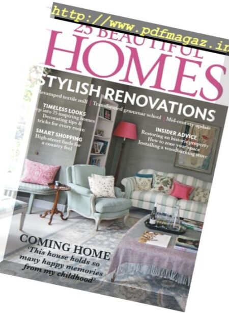 25 Beautiful Homes – February 2018 Cover