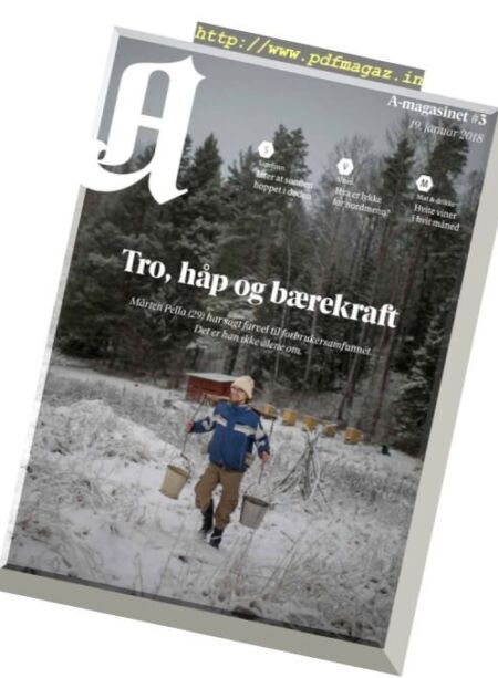 A-Magasinet – 19 januar 2018 Cover