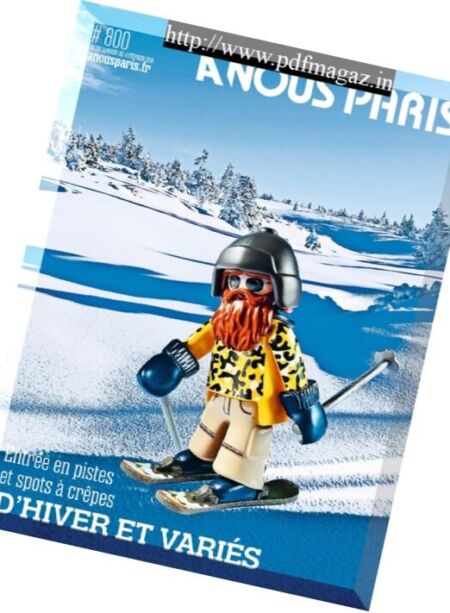 A Nous Paris – 29 janvier 2018 Cover
