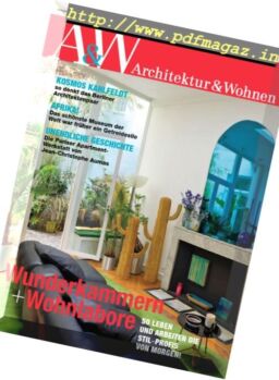 A&W Architektur & Wohnen – Januar 2018