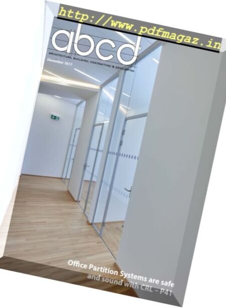 ABCD. Architect, Builder, Contractor & Developer – December 2017 Cover