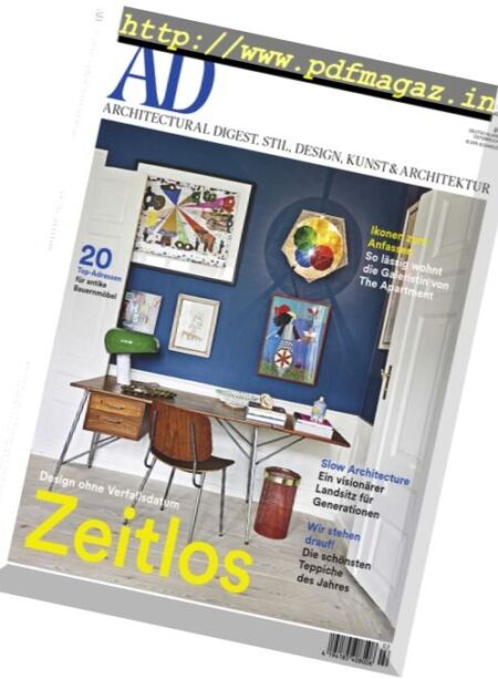 AD Architectural Digest Germany – Februar-Marz 2018 Cover