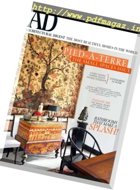 AD Architectural Digest India – January-February 2018 Cover