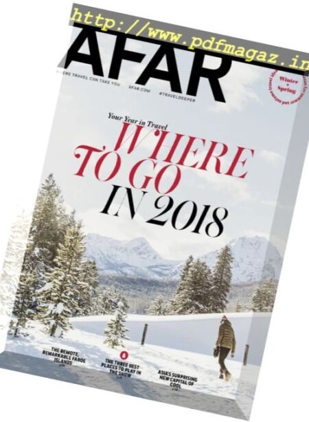 AFAR – January 2018 Cover
