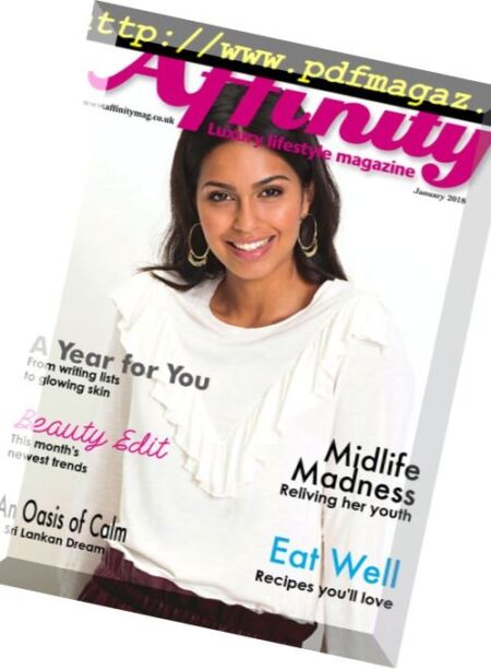 Affinity Luxury Lifestyle – January 2018 Cover