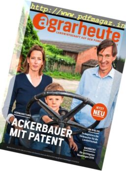 Agrarheute – Januar 2018