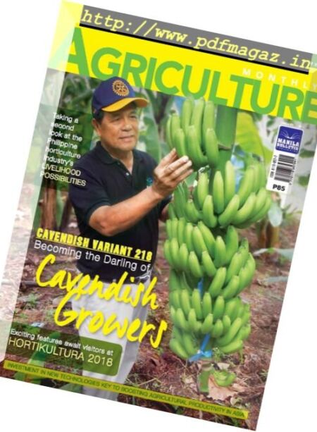 Agriculture – January 2018 Cover