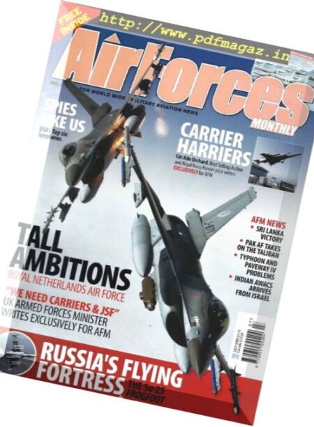Air Forces Monthly – July 2009 Cover