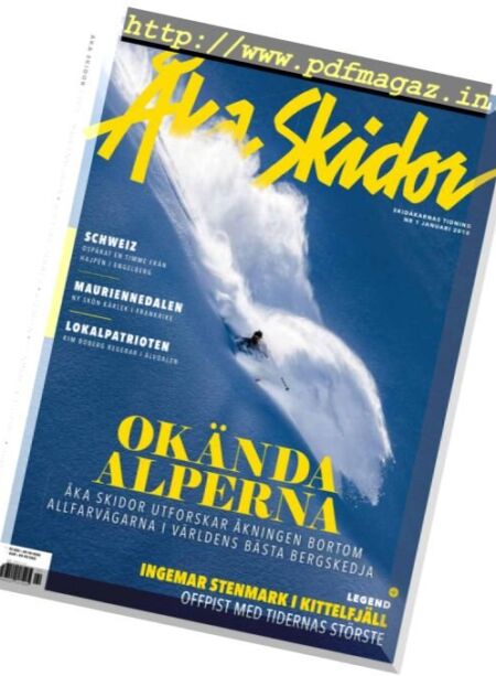 Aka Skidor – januari 2018 Cover