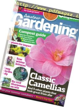 Amateur Gardening – 27 January 2018