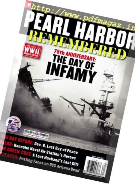 America in WWII Special – Winter 2016-2017 Cover