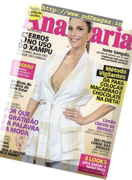 Ana Maria Brazil – Dezembro 2017 Cover
