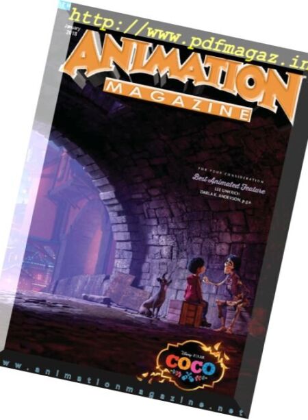 Animation Magazine – January 2018 Cover