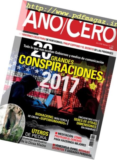 Ano-Cero – enero 2018 Cover