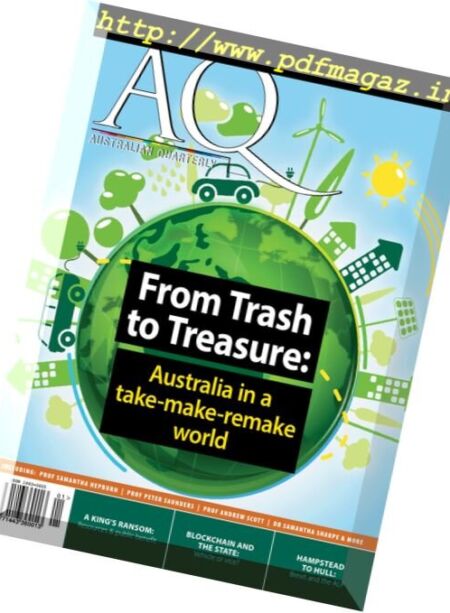 AQ Australian Quarterly – January-March 2018 Cover