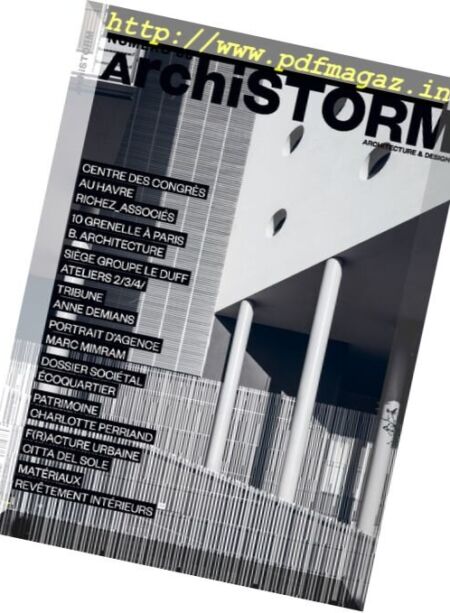 Archistorm – Janvier-Fevrier 2018 Cover