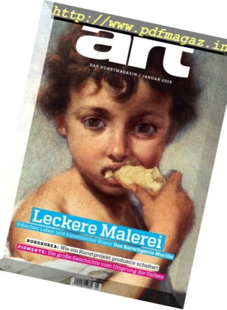 Art Magazin – Januar 2018 Cover