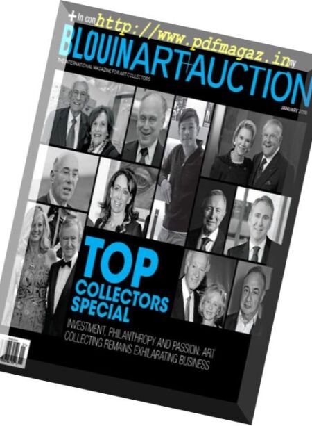 Art+Auction – January 2018 Cover