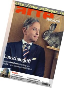 ARTE Magazin – Januar 2018