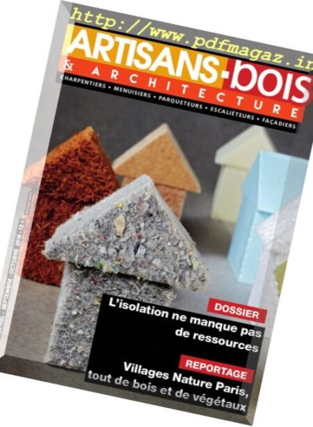 Artisans-Bois & Architecture – Septembre-Octobre 2016 Cover
