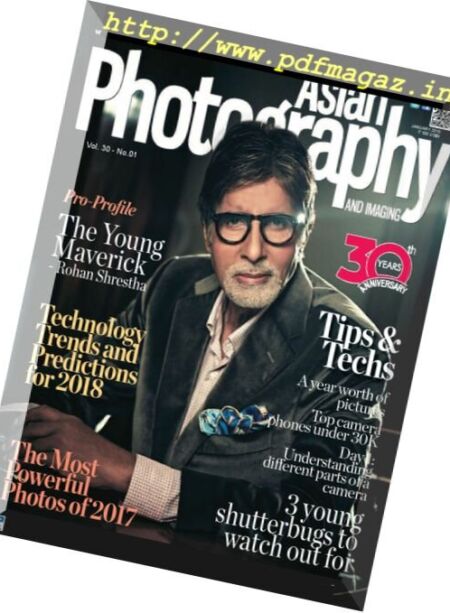 Asian Photography – January 2018 Cover