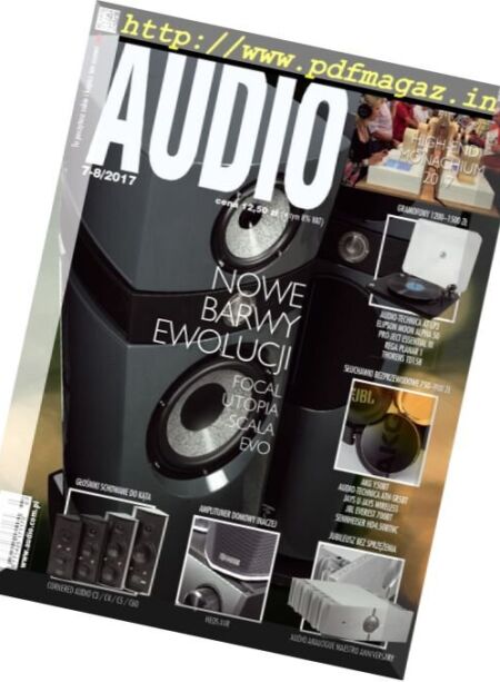 Audio Poland – Lipiec-Sierpien 2017 Cover