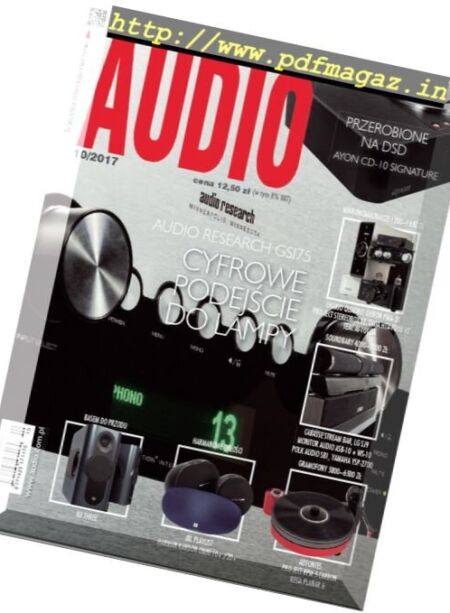 Audio Poland – Pazdziernik 2017 Cover
