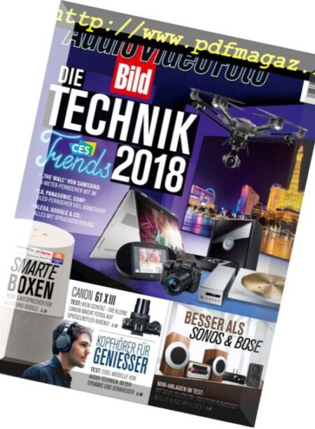 Audio Video Foto Bild – Marz 2018 Cover