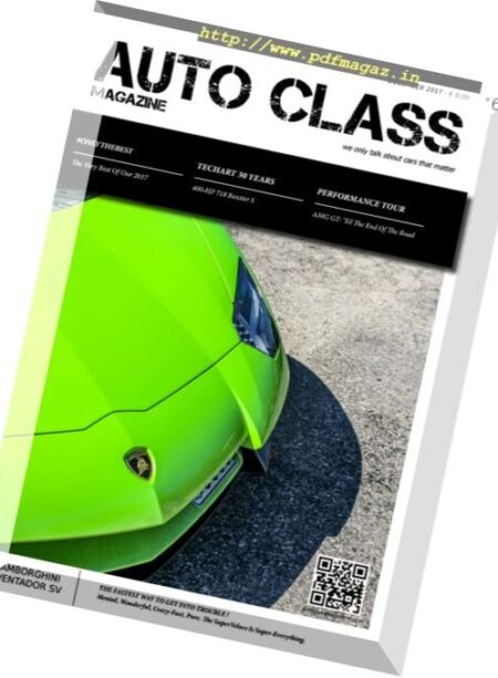 Auto Class – December 2017 Cover