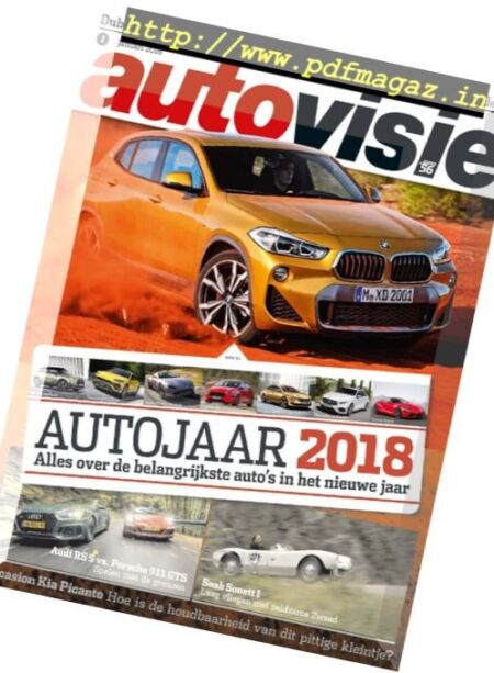 Autovisie – 4 Januari 2018 Cover