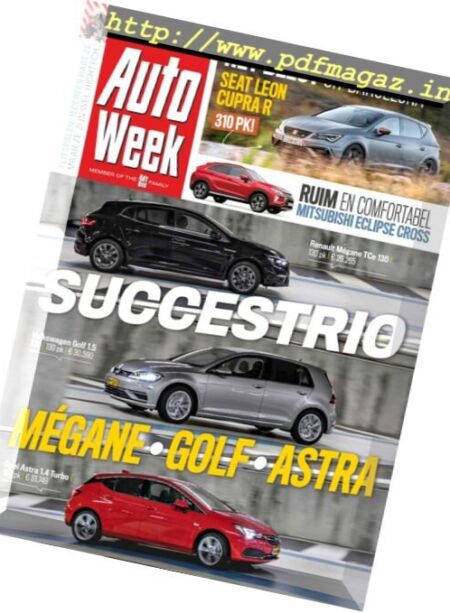 AutoWeek Netherlands – 1 december 2017 Cover