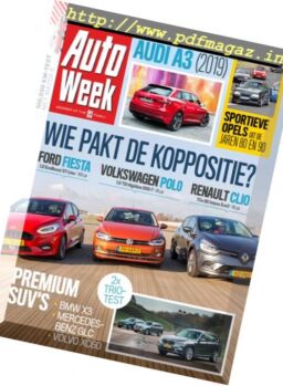AutoWeek Netherlands – 4 januari 2018